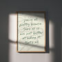 Personalised Movie Quote Print – Custom Film Lines Poster, thumbnail 5 of 10