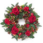 Canterbury Roses Giant Luxury Christmas Wreath, thumbnail 2 of 8