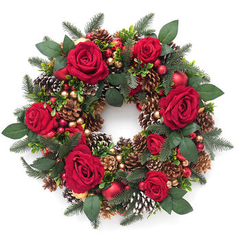 Canterbury Roses Giant Luxury Wreath, 2 of 7