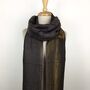 Reversible Merino Wool Shawl/ Scarf, thumbnail 7 of 10