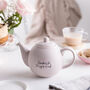Personalised Engraved Teapot For Her, thumbnail 2 of 11