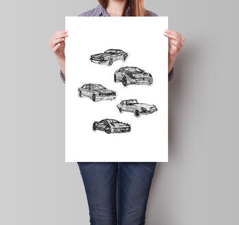 Jaguar Cars Collage, 2 of 3