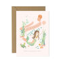 Mermaid Birthday Card, thumbnail 2 of 2