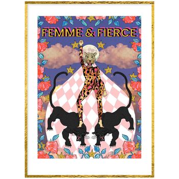 Femme And Fierce Print, 4 of 4