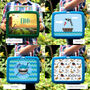 Personalised Plastic Lunch Box Various Designs, thumbnail 3 of 12