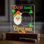 Santa Christmas Countdown Light Decoration, thumbnail 1 of 4