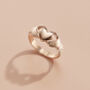 Personalised Claddagh Heart Signet Ring, thumbnail 2 of 7