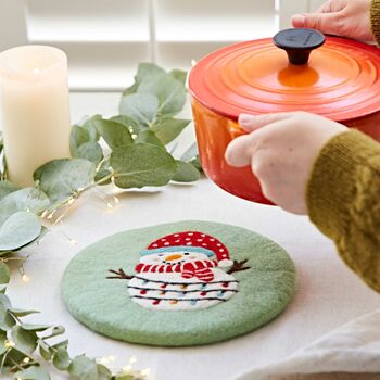 Felt Christmas Trivet, 5 of 5