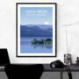 Loch Ness Scottish Highlands Art Print, thumbnail 1 of 4