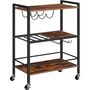 Drinks Trolley Bar Cart Trolley Kitchen Serving Trolley, thumbnail 6 of 6