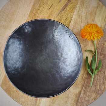 11th Anniversary Gift; Large Hammered Steel Bowl, 2 of 12