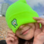 Cute Tooth Embroidered Kids Beanie, thumbnail 1 of 5