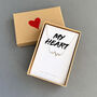 My Heart Silver Heartbeat Necklace, thumbnail 1 of 5