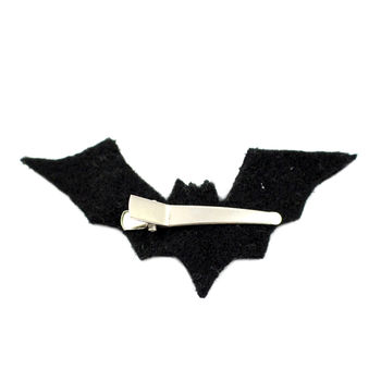 Glitter Bat Hair Clip 30 Available Colours, 3 of 6