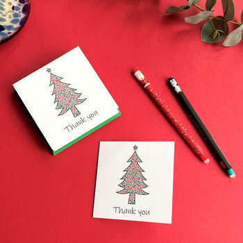 Mini Christmas Thank You Cards, 2 of 6