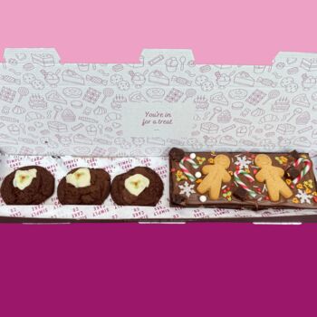 Vegan Christmas Sharing Brownie, 6 of 9