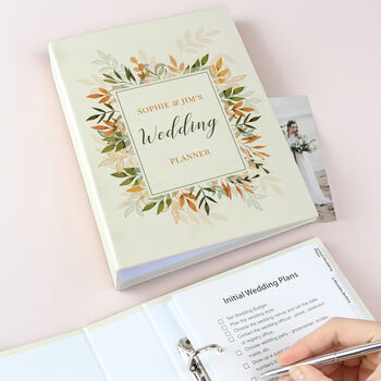 Personalised Autumnal Wedding Planner, 3 of 12
