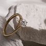 Created Brilliance Celia Lab Grown Diamond Ring, thumbnail 1 of 12