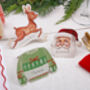 Christmas Place Card With Reindeer Design, thumbnail 4 of 4