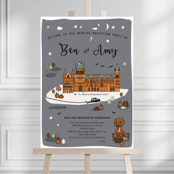 Welcome Wedding Sign/Bespoke Wedding Sign, 2 of 6