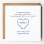 Romantic Husband Birthday Card, thumbnail 1 of 4