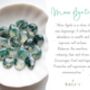 Moss Agate Crystal Necklace, thumbnail 8 of 11
