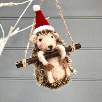 Christmas Felt Hedgehog, 3 of 3
