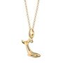 18ct Gold Whale Charm Necklace, thumbnail 2 of 5