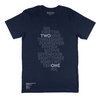 Personalised 'Home And Away' Football T Shirt, 5 of 10