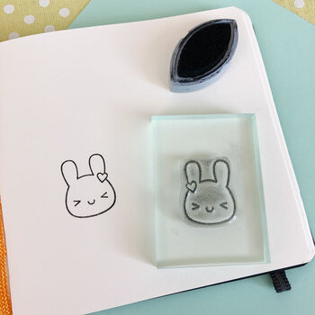 Kawaii Clear Stamp Sets For Self Care And Happy Mail, 4 of 6