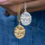 Personalised Silver Or Gold Sagittarius Zodiac Necklace, thumbnail 1 of 10