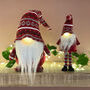 Red LED Tomte Decorations Two Designs, thumbnail 1 of 2