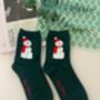 Three Pack Of Christmas Bear And Snowman Socks In Box, thumbnail 5 of 5