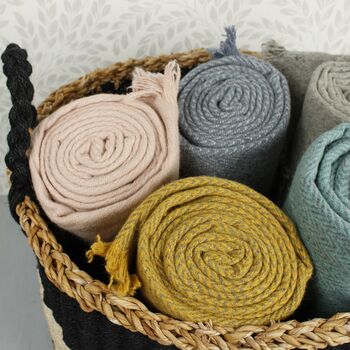 Respiin Recycled Wool Throw, 8 of 12