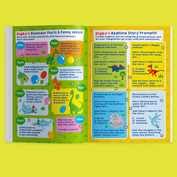 Personalised Dinosaur Birthday Activity Book, 4 of 5
