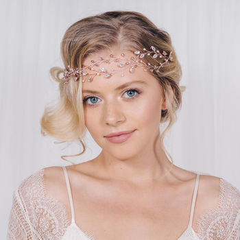 Simple Wedding Headband Or Hairvine Amy, 8 of 8