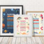Personalised 'My Child Really Loves' Print, thumbnail 7 of 10