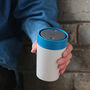 Circular Leakproof And Lockable Reusable Cup 8oz Blue, thumbnail 1 of 9