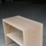 Solid Wood Bedside Cabinet With Shelf, thumbnail 6 of 8