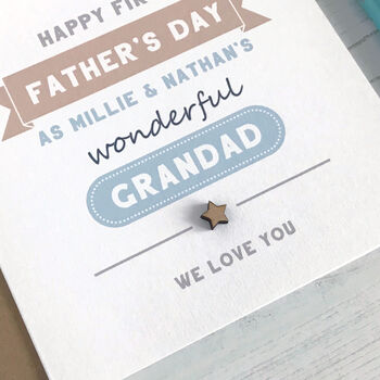 Grandad Father's Day Typographical Card, 3 of 4