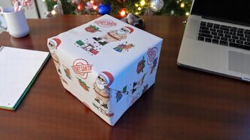 Secret Santa Christmas Wrapping Paper – Rude/Funny, 6 of 6