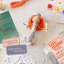 Make Your Own Mermaid Wooden Peg Doll Kit, thumbnail 5 of 9