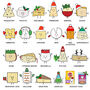 Personalised Cheese Family Christmas Cards, thumbnail 5 of 5