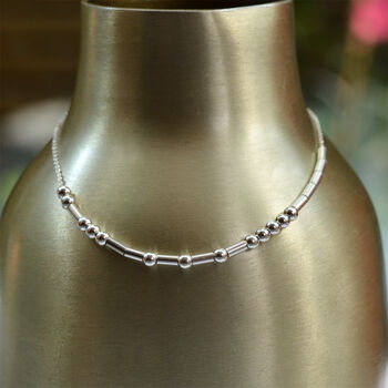 50th Birthday Personalised Morse Code Necklace Gift, 11 of 12