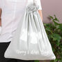 Personalised French Grey Laundry Drawstring Bag, thumbnail 4 of 5