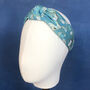 Japanese Cranes And Waves Knotted Headband, thumbnail 2 of 2