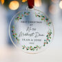 Personalised 1st Christmas In New Home Family Bauble, thumbnail 6 of 7