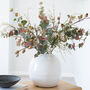 Faux Blush Eucalyptus And Willow Arrangement, thumbnail 1 of 5