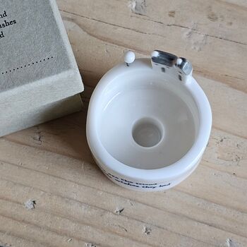 Porcelain Tea Light Holder 'You Are The Friend…', 2 of 2