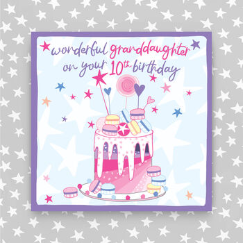 10th Birthday Card For Daughter/Granddaughter/Niece, 2 of 3